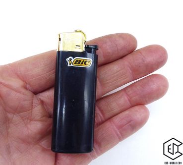BIC® Feuerzeug Mini schwarz gold J25
